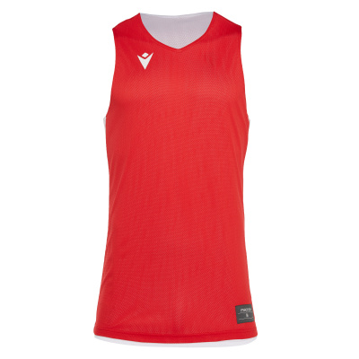 Майка спортивная MACRON PROPANE JERSEY REVERSIBLE RED/WHITE