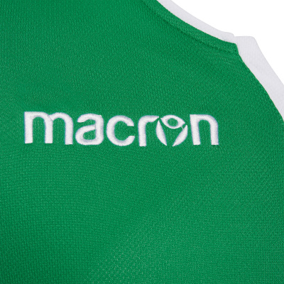Футболка спортивная MACRON ARGON SHIRT GREEN/WHITE