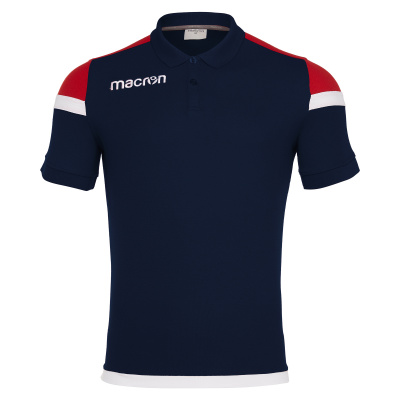 Поло парадное MACRON SHOFAR POLO NAVY/RED