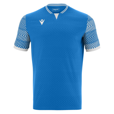 Футболка спортивная MACRON TUREIS ECO SHIRT ROYAL BLUE/WHITE