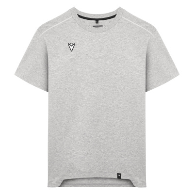Футболка MACRON ANDROS ICON COTTON STRETCH T-SHIRT GREY MELANGE