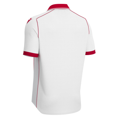 Футболка спортивная MACRON WARDEN ECO SHIRT WHITE/RED