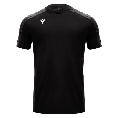 Футболка спортивная MACRON GEDE SHIRT BLACK/DARK GREY