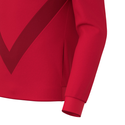 Худи спортивное MACRON FENDERS HOODED SWEATSHIRT RED/DARK RED