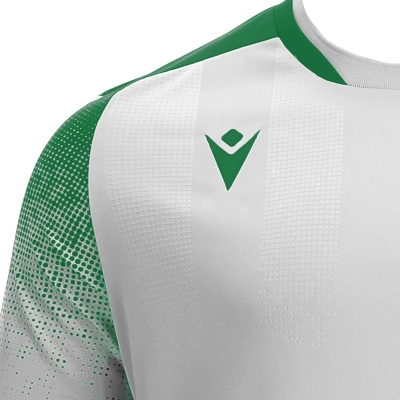 Футболка спортивная MACRON ALIOTH ECO SHIRT WHITE/GREEN