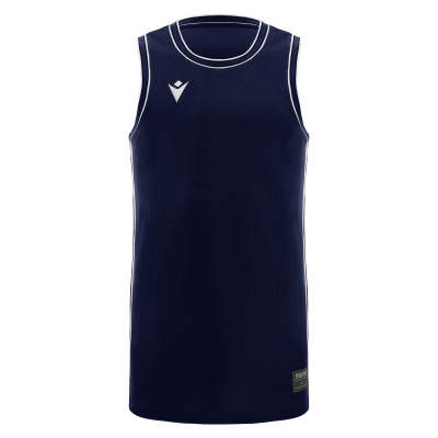 Майка спортивная MACRON PLUTONIUM ECO SHIRT NAVY/LIGHT NAVY/WHITE