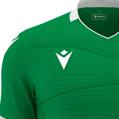 Футболка спортивная MACRON WYVERN ECO SHIRT GREEN/WHITE