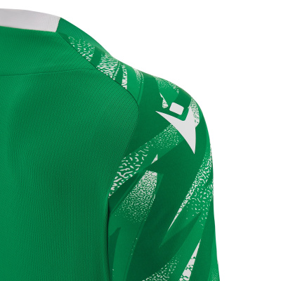 Футболка спортивная MACRON THEMIS ECO SHIRT GREEN/WHITE