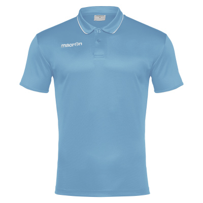 Поло парадное MACRON DRACO POLO COLUMBIA/WHITE
