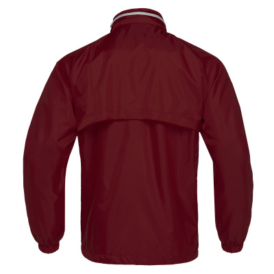 Ветровка спортивная MACRON PRAIA MESH LINED WINDBREAKER CARDINAL/GREY
