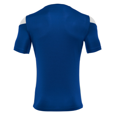 Футболка спортивная MACRON POLIS SHIRT ROYAL BLUE/WHITE