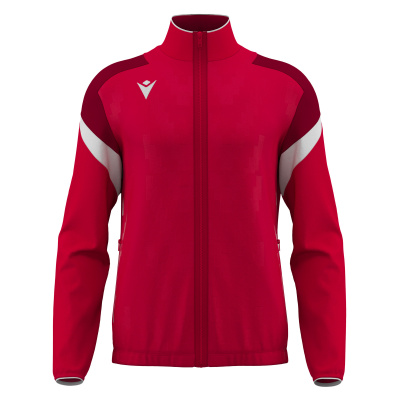 Олимпийка спортивная ODIN FULL LENGTH ZIP TOP RED/WHITE