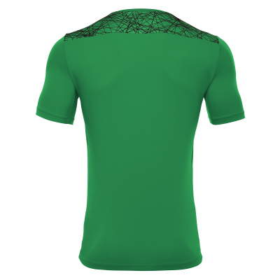 Футболка спортивная MACRON NASH SHIRT GREEN/BLACK