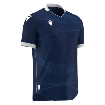 Футболка спортивная MACRON WYVERN ECO SHIRT NAVY/WHITE