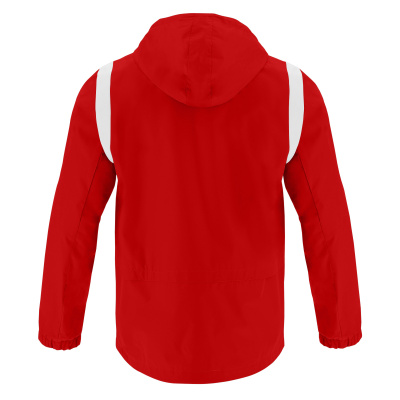 Куртка спортивная MACRON SARANSK MESH LINED WINDBREAKER RED/WHITE