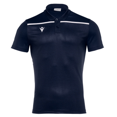Поло парадное MACRON JUMEIRAH POLO NAVY/WHITE