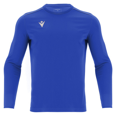 Футболка спортивная MACRON RIGEL HERO SHIRT LS ROYAL BLUE