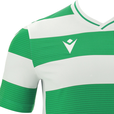 Футболка спортивная MACRON ALCYON ECO SHIRT WHITE/GREEN
