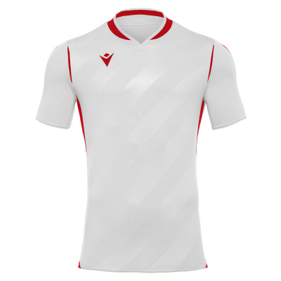 Футболка спортивная MACRON KIMAH SHIRT WHITE/RED