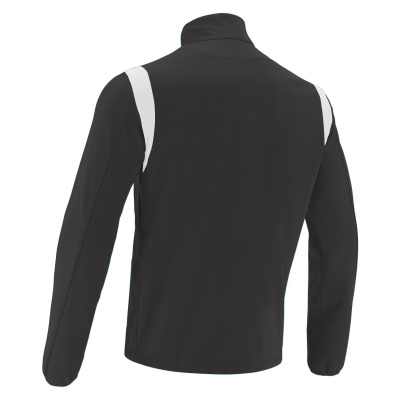 Толстовка тренировочная MACRON GANGE TRAINING 1/4 ZIP TOP BLACK/WHITE