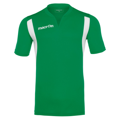 Футболка спортивная MACRON HELIUM SHIRT GREEN/WHITE