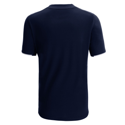 Футболка спортивная женская MACRON WIDIA ECO SHIRT NAVY/LIGHT NAVY/WHITE