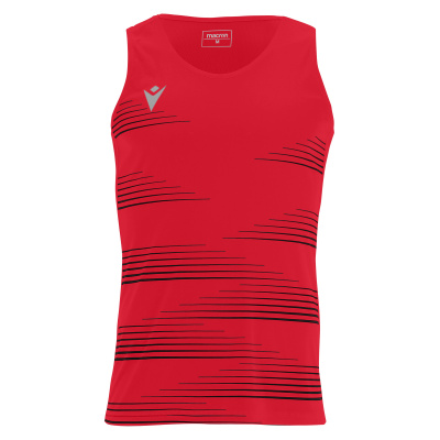 Майка MACRON DORIAN SINGLET RED/BLACK