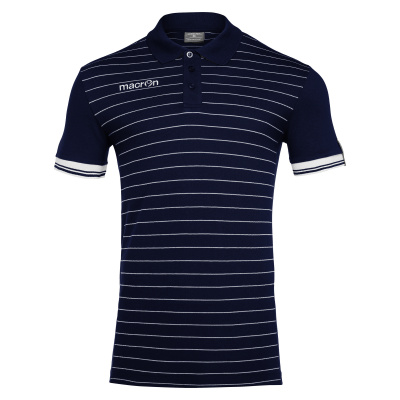 Поло парадное MACRON JUNGLE POLO NAVY/WHITE