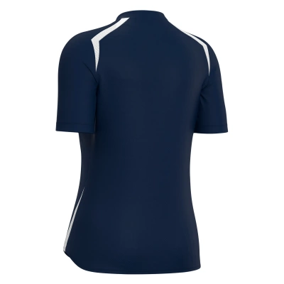 Футболка спортивная женская MACRON ANDURIL SHIRT NAVY/WHITE