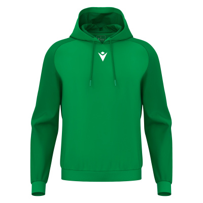 Худи спортивное MACRON HORN HOODY POLY GREEN/DARK GREEN
