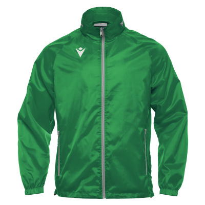 Ветровка спортивная MACRON PRAIA HERO MESH LINED WINDBREAKER GREEN