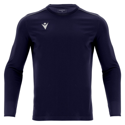 Футболка спортивная MACRON RIGEL HERO SHIRT LS NAVY