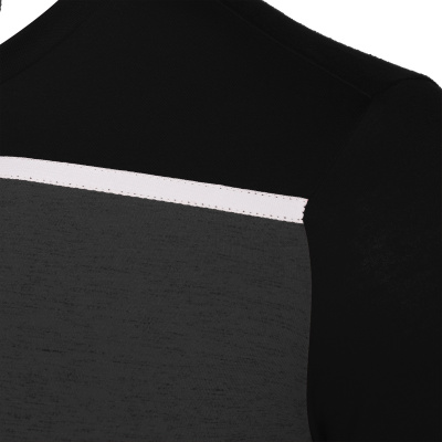 Футболка спортивная х/б MACRON COUNTRY T-SHIRT BLACK/WHITE