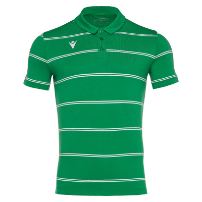 Поло парадное MACRON FLAMENCO POLO GREEN/WHITE