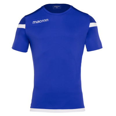 Футболка спортивная MACRON TITAN SHIRT ROYAL BLUE/WHITE