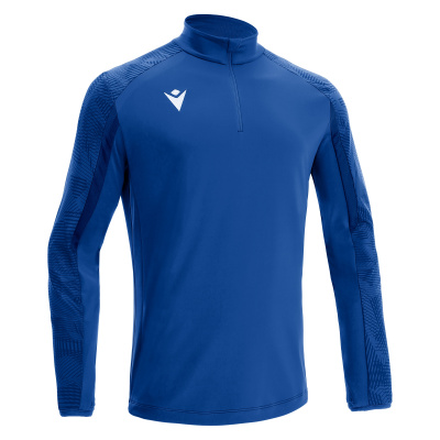 Толстовка тренировочная MACRON NARYN TRAINING 1/4 ZIP TOP ROYAL BLUE/DARK ROYAL BLUE
