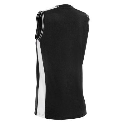 Майка спортивная MACRON RADON WOMAN SHIRT BLACK/WHITE