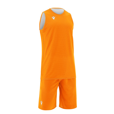 Комплект баскетбольный MACRON X500 SET REVERSIBLE ORANGE/WHITE