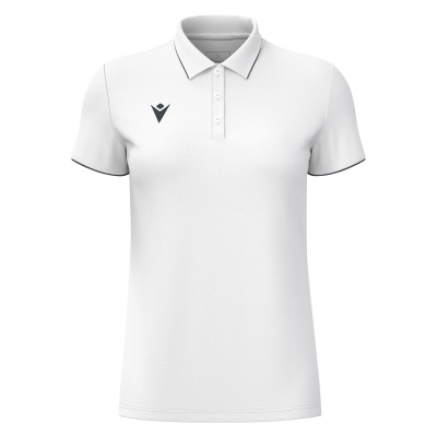 Поло спортивное женское MACRON MELODY POLO WHITE/GREY