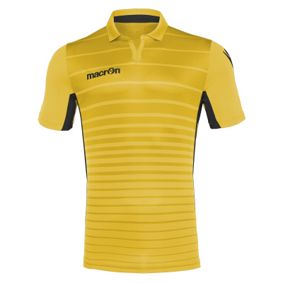 Футболка спортивная MACRON TABIT SHIRT YELLOW/BLACK