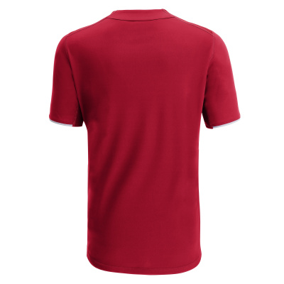 Футболка спортивная женская MACRON WIDIA ECO SHIRT RED/DARK RED/WHITE
