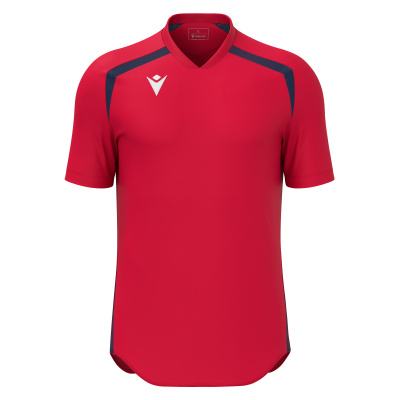 Футболка спортивная MACRON WYRM SHIRT RED/NAVY