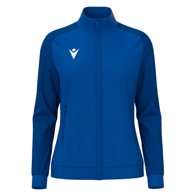 Олимпийка парадная женская MACRON RAMA FULL LENGTH ZIP TOP ROYAL BLUE/DARK ROYAL BLUE