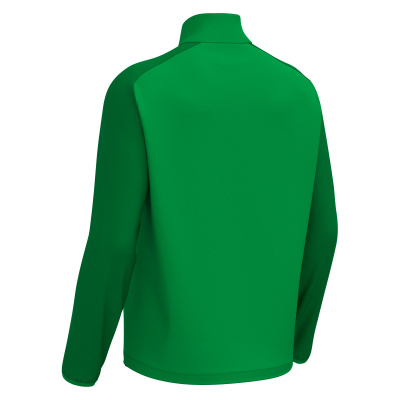 Толстовка тренировочная MACRON ISEN 1/4 ZIP TOP GREEN/DARK GREEN
