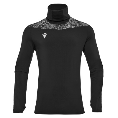 Толстовка тренировочная MACRON KOLYMA TURTLENECK TOP BLACK/YELLOW