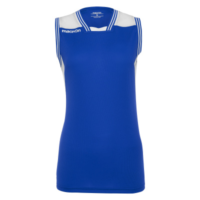 Майка спортивная MACRON RADON WOMAN SHIRT ROYAL BLUE/WHITE