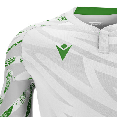 Футболка спортивная MACRON THEMIS ECO SHIRT WHITE/GREEN