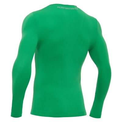 Футболка спортивная MACRON PERFORMANCE LONG-SLEEVES TOP GREEN
