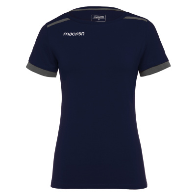 Футболка спортивная женская MACRON VIOLIN T-SHIRT NAVY/WHITE