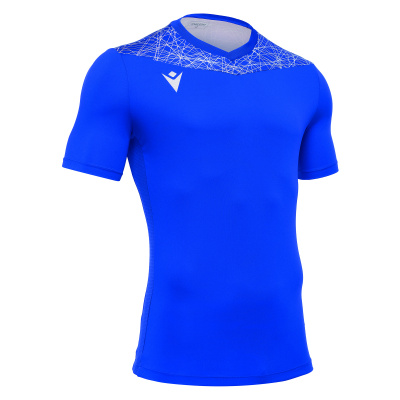 Футболка спортивная MACRON NASH SHIRT ROYAL BLUE/WHITE